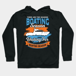 Funny Motorboat Boating Boat Captain Gift Hoodie